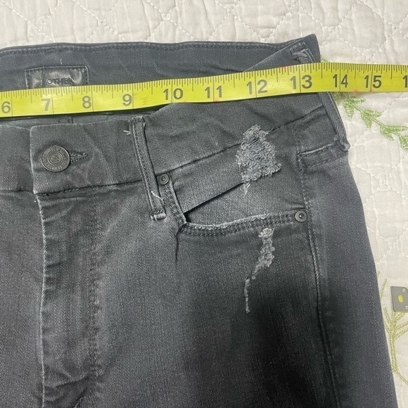 MOTHER Looker Ankle Fray in Guilty As Sin Size 27 - Picture 8 of 15